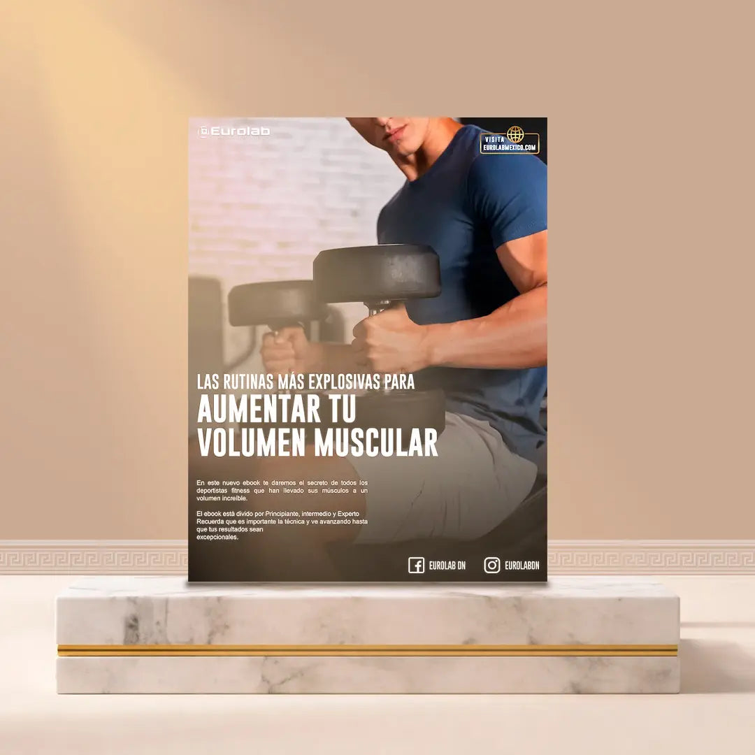 Las rutinas más explosivas para aumentar tu volumen muscular